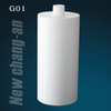 2600 ml de cartucho plástico HDPE vazio de grande capacidade para selante de silicone para construção