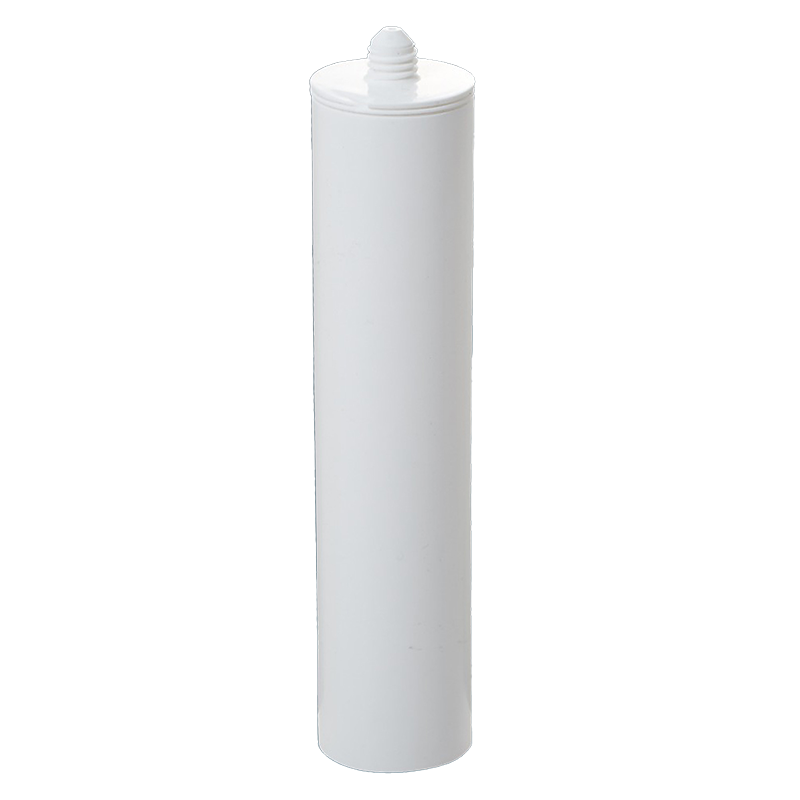 285ml HDPE vazio de adesivo de vidro branco Cartucho de plástico para selante de silicone para a indústria de construção