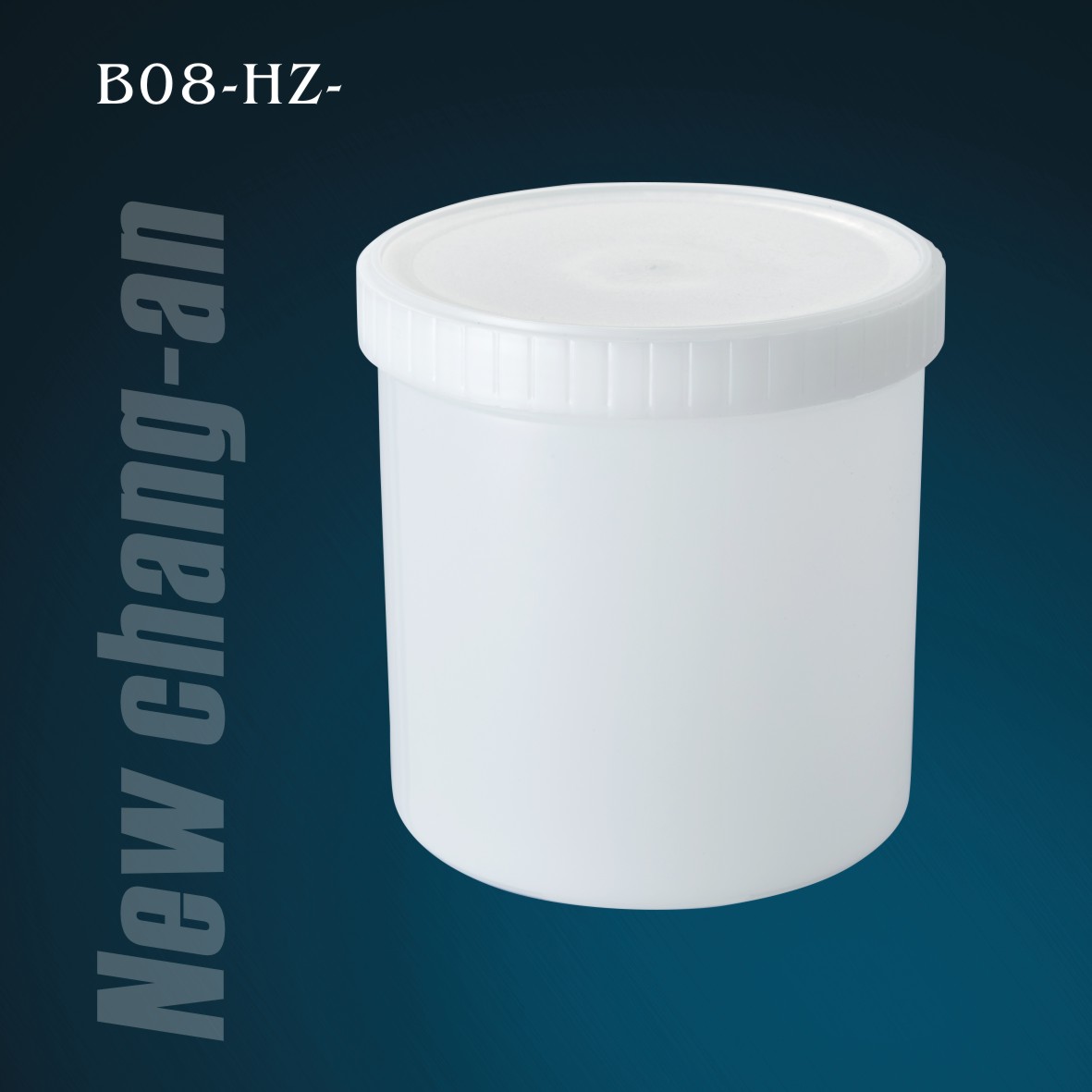 1100 ml de embalagem de adesivo de vidro de grau de grau de grau PP Bucket de plástico para silicone/MS/PU Selant for Construction
