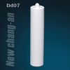 300 ml de cartucho plástico branco HDPE vazio para selante de silicone