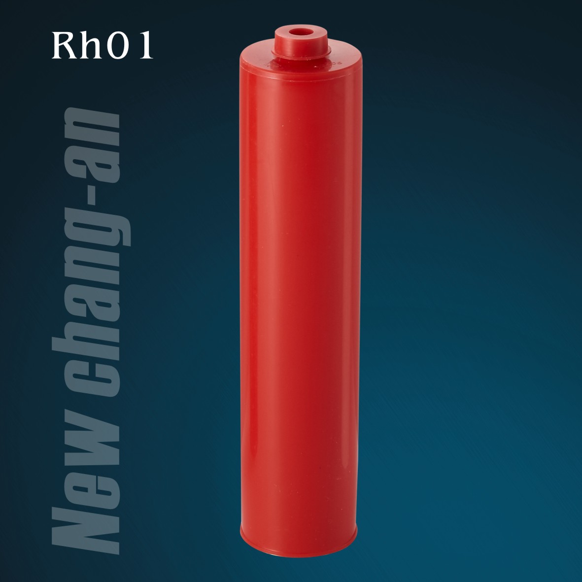 300 ml de cartucho plástico Red HDPE vazio para selante de silicone