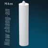 285 ml de cartucho plástico branco vazio para selante de silicone